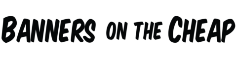 banners on the cheap-logo